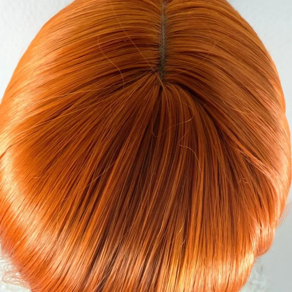 Unbranded Women's Orange and Brown Hair-accessories
